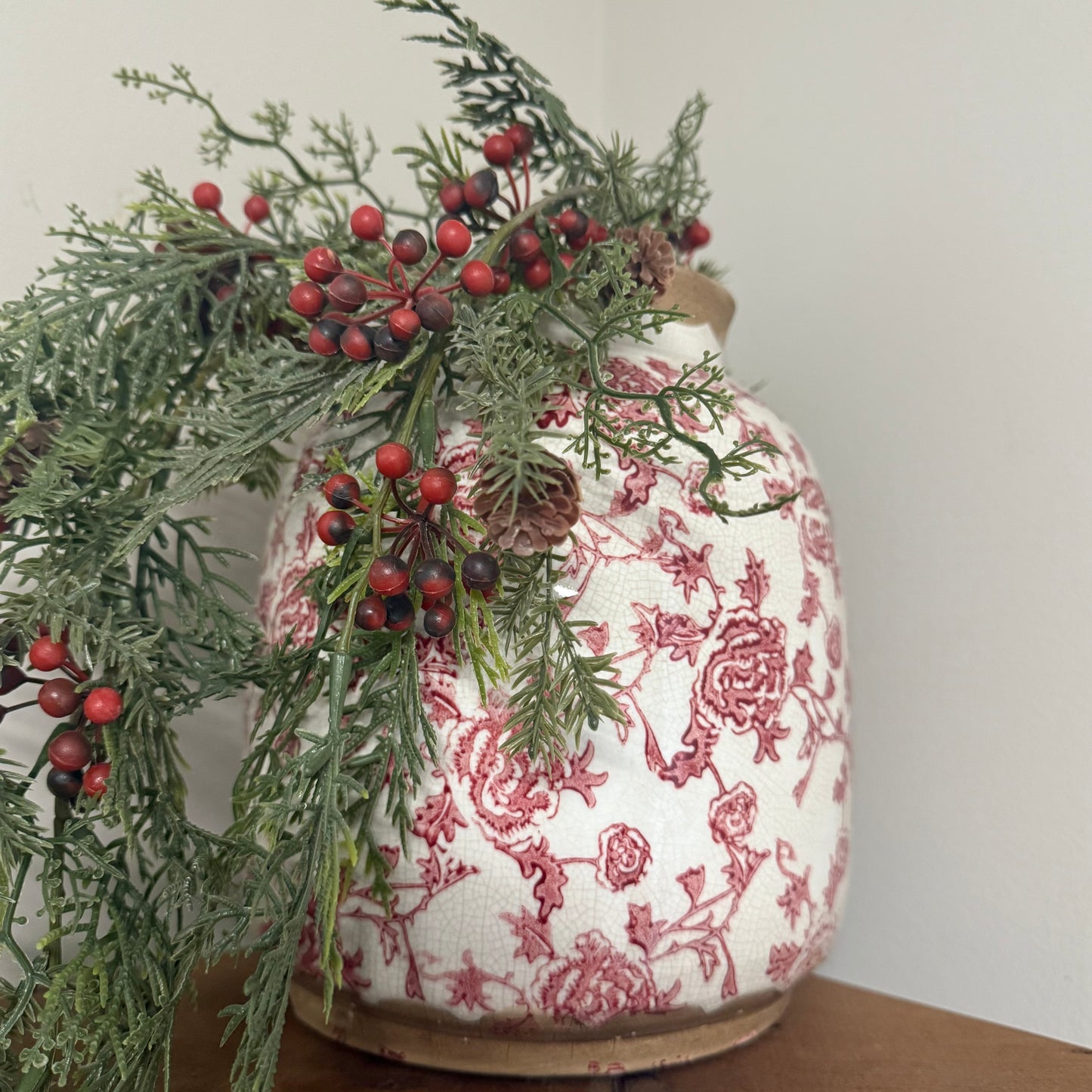 Red Heritage Vase