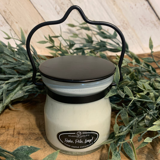 Rake Pile Leap Jar Candle - 5 oz