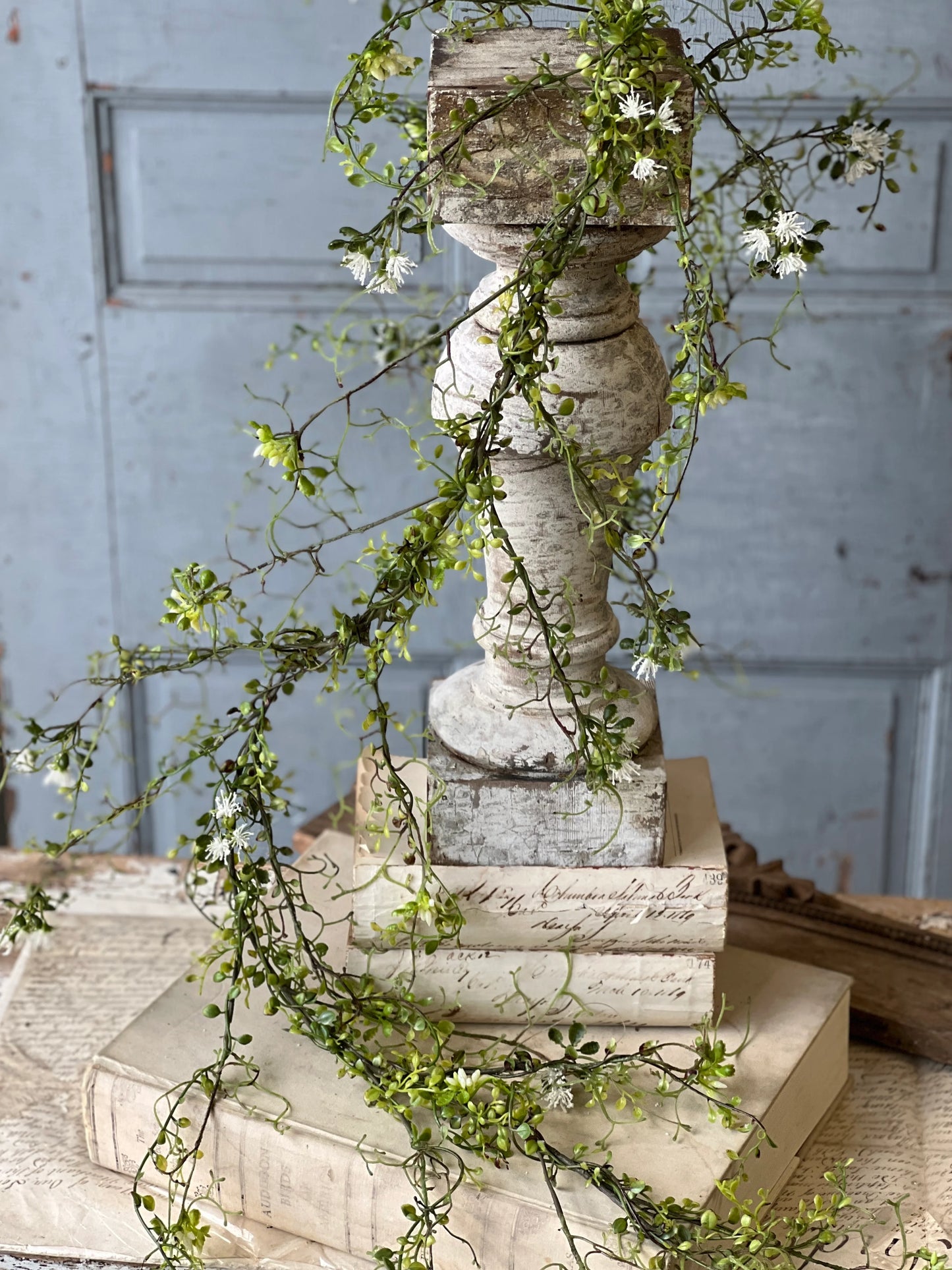 faux vine greenery for tablescapes