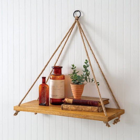 Boho Hanging Wall Shelf#shop_name