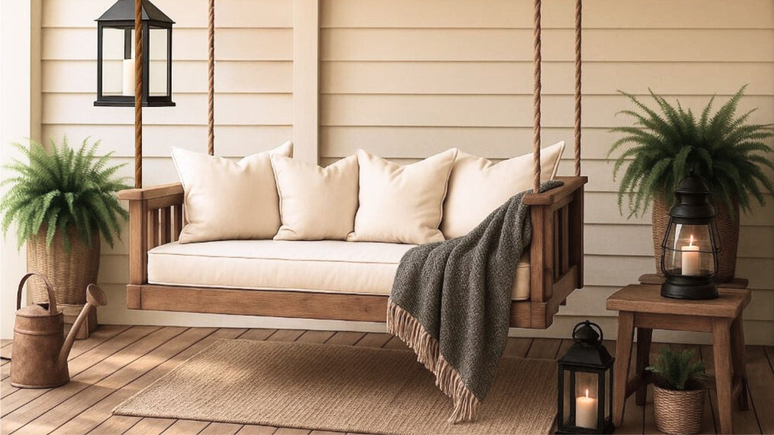 How to Style Your Porch, Patio & Garden with Vintage Charm and Rustic Touches