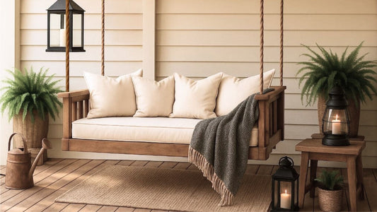 How to Style Your Porch, Patio & Garden with Vintage Charm and Rustic Touches