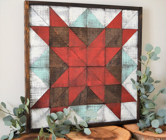 Modern Barn Quilting with Wood
