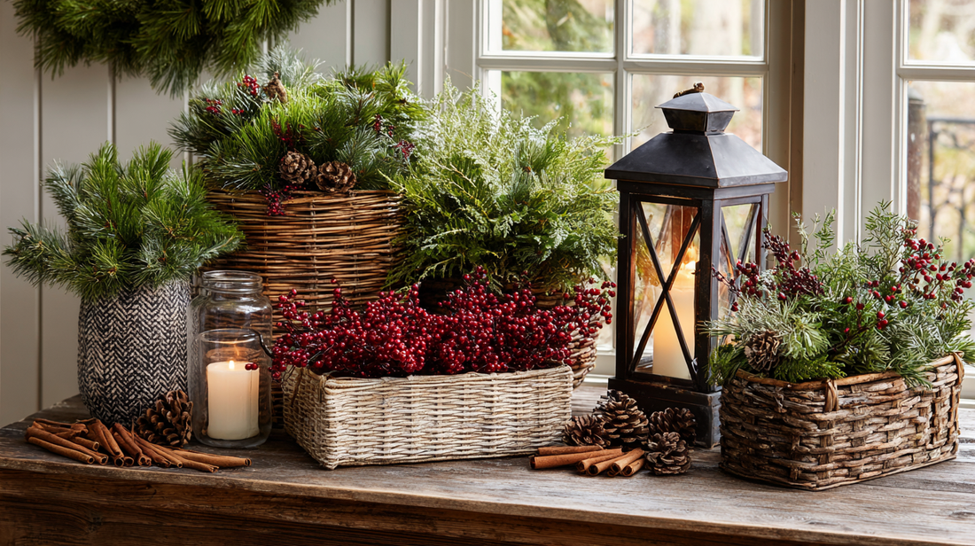 Gather & Glow: Warm, Simple Ways to Style Baskets and Candlelight for the Holidays