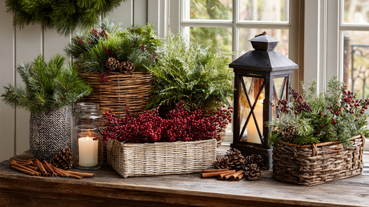 Gather & Glow: Warm, Simple Ways to Style Baskets and Candlelight for the Holidays
