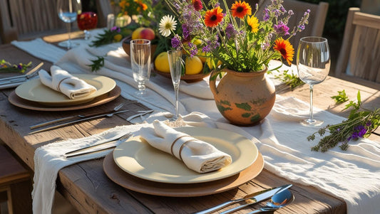 A Gathered Table: How to Style Summer Dining with Vintage Charm