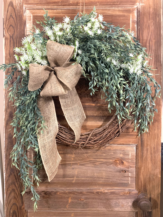 How to make a wreath 