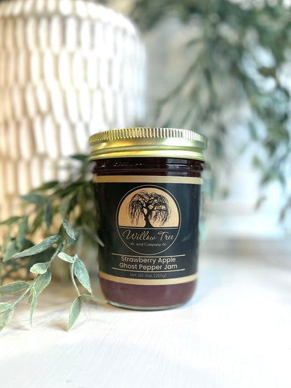 Strawberry Apple Ghost Pepper Jam