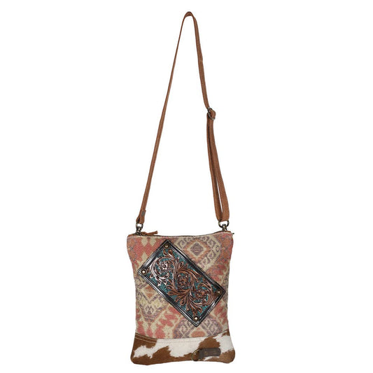 Crossbody Upcycled Canvas Ladies Bag