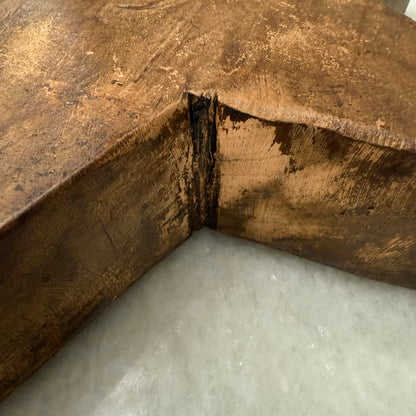 Rustic Star Wood Bowl - Stained