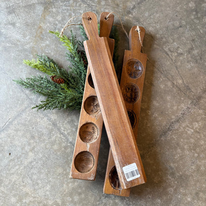 Vintage-Inspired Wood Candy Mold
