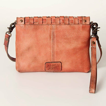Crossbody Genuine Leather Gray Bag