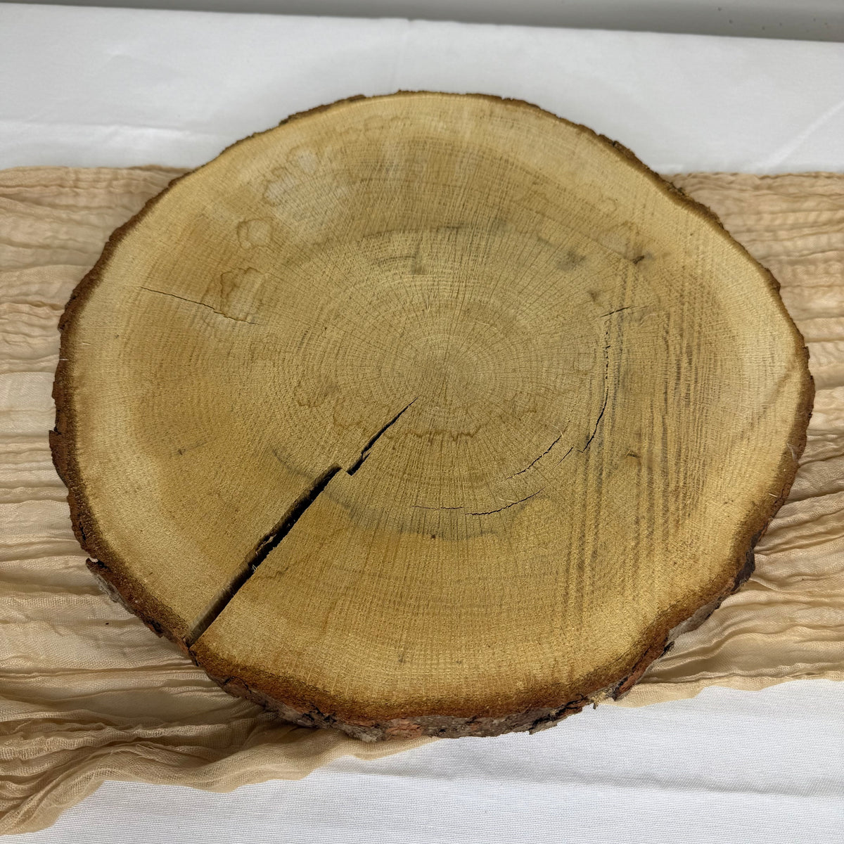 Rustic Wood Charger - Wood Slab