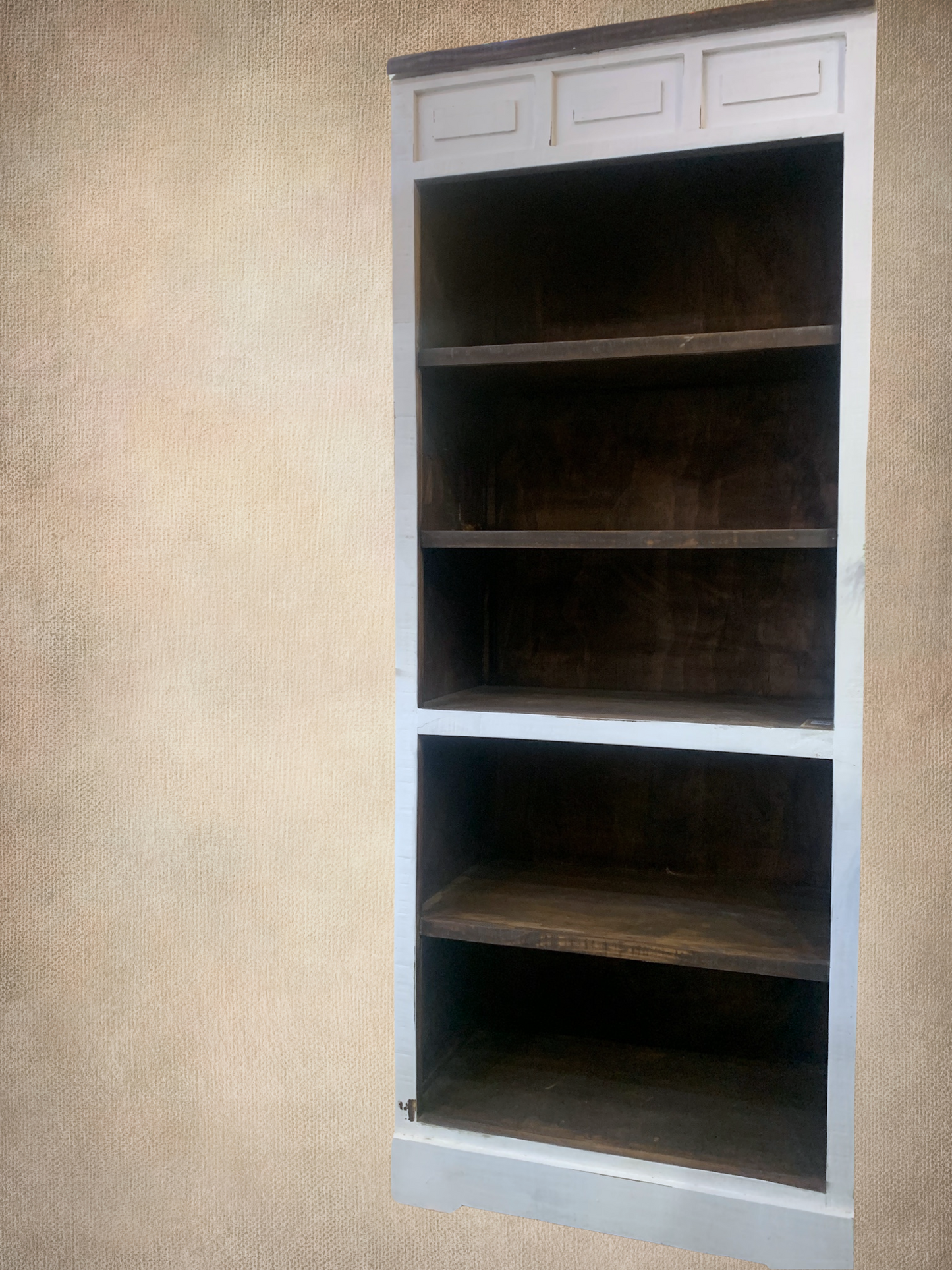 White Bookcase - Display Shelf