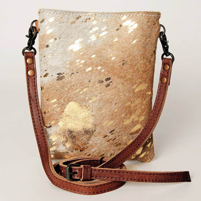 Western Leather Crossbody Purse