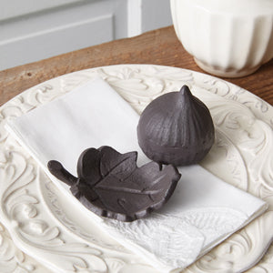 Fig and Leaf Place Card Holder