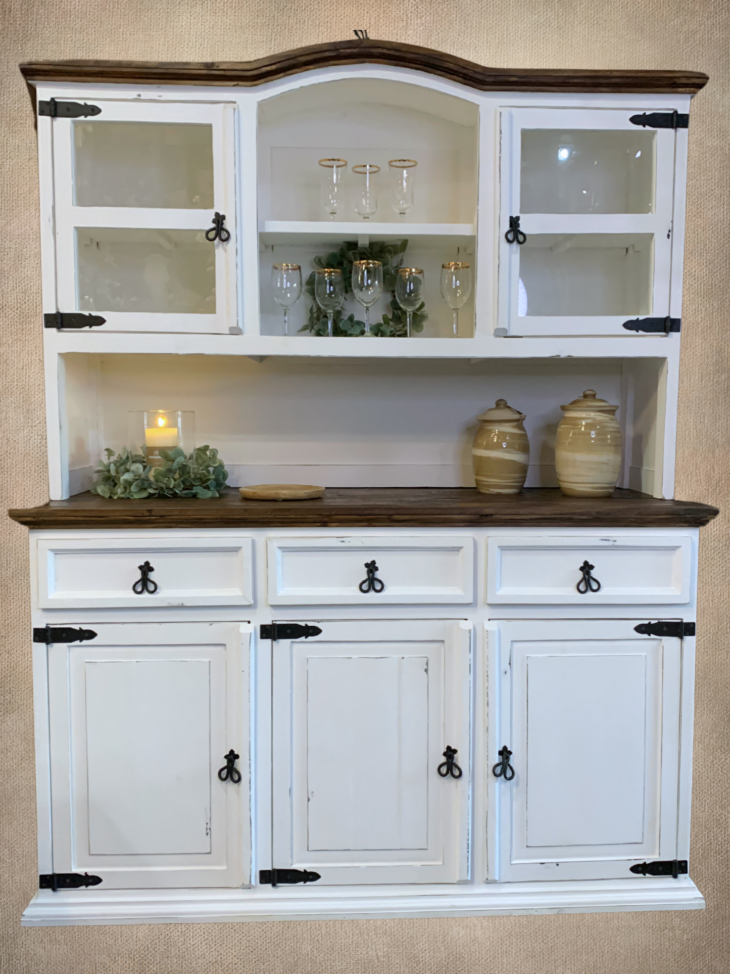 White Walker Hutch
