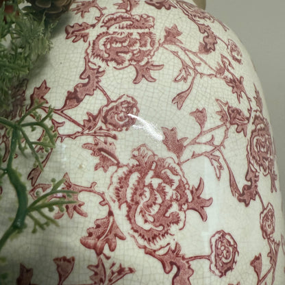 Red Heritage Vase