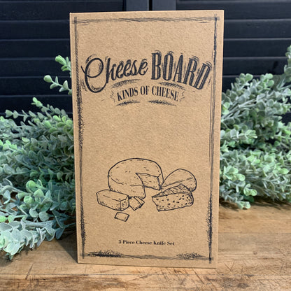 Cheese Knife Gift Set - 3 Piece