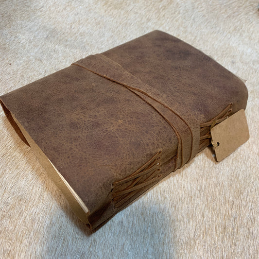 Leather Journal - Hand-Tied