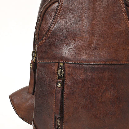 Brown Genuine Leather Sling Bag