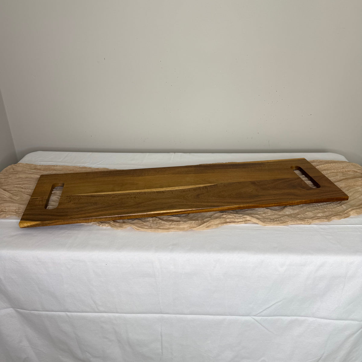 Extra Large Chcuterie Board with Risers - 36x11