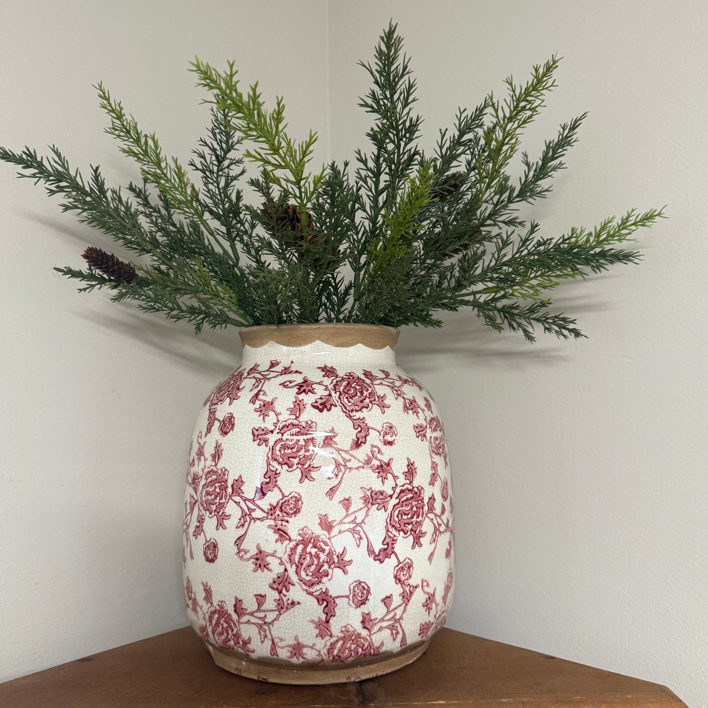 Red Heritage Vase