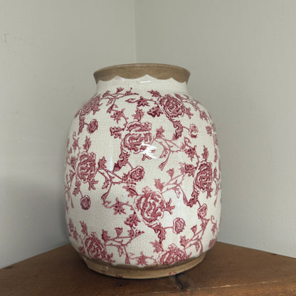 Red Heritage Vase