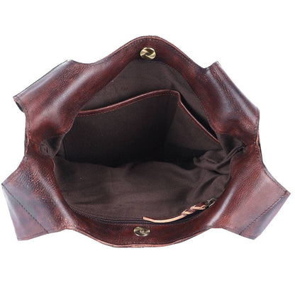 Hobo Genuine Leather Bag - Chocolate
