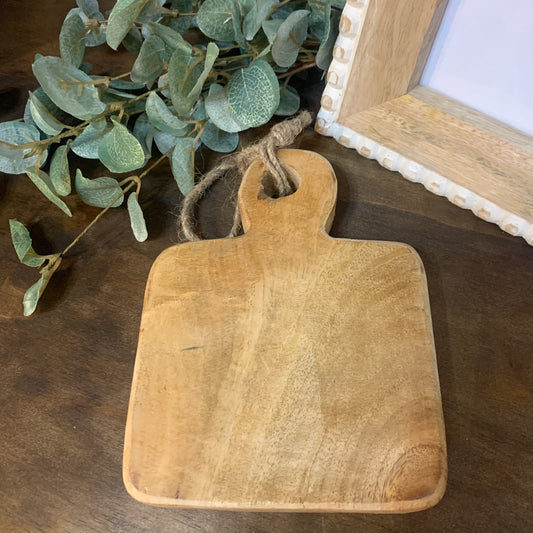 Square Small Wood Board