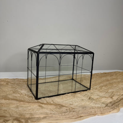 Glass Wedding Card Box with Slot