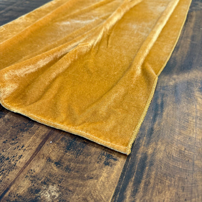 Gold Velvet Table Runner