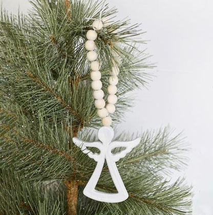 Angel Ornament with Beads
