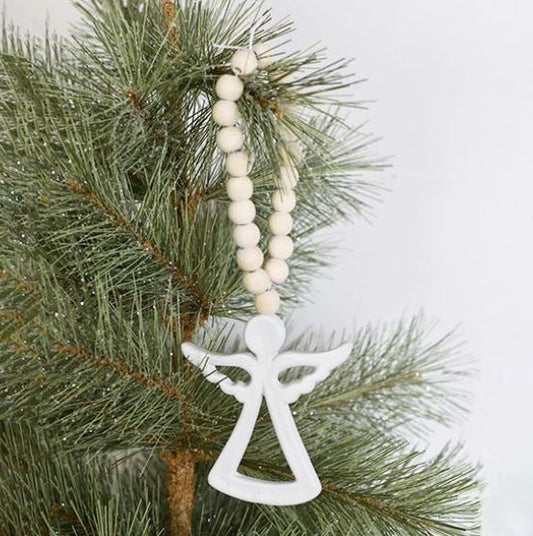 Angel Ornament with Beads