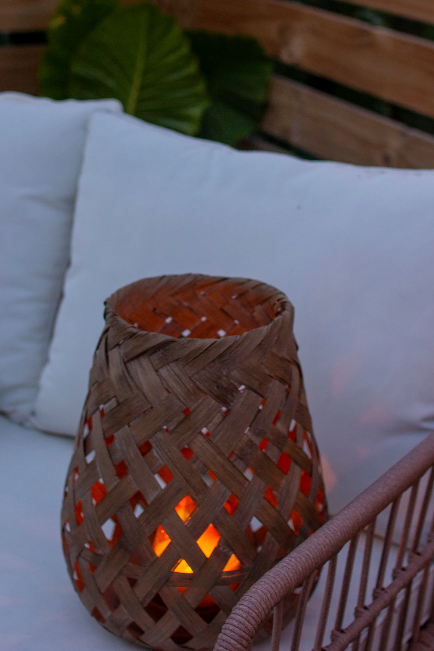 Bamboo Lanterns - Set of 3