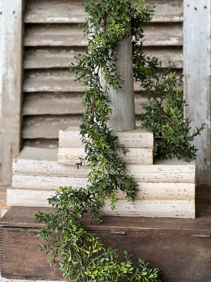 Boxwood Garland - 6'
