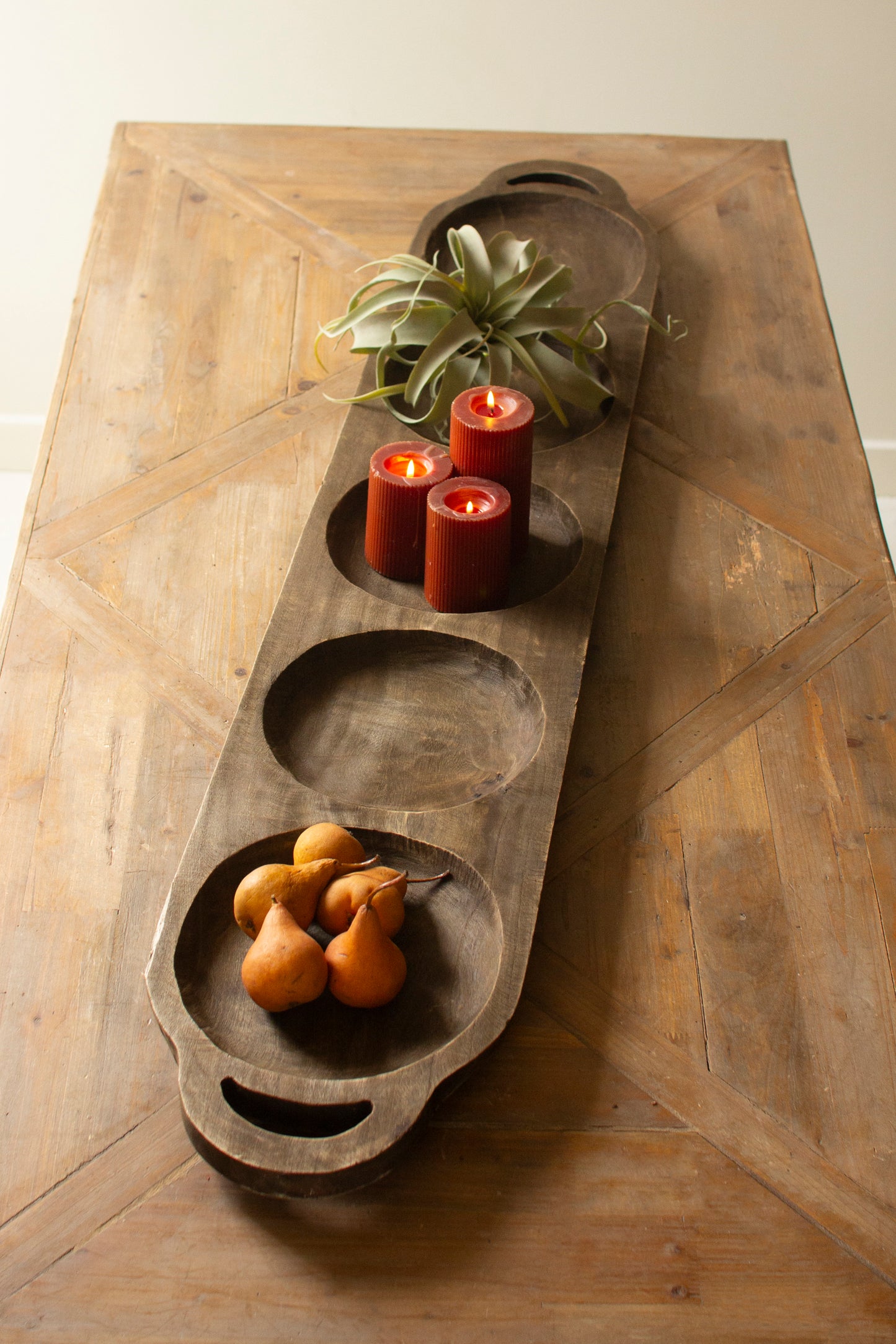 Rustic Extra Large Wood Tray