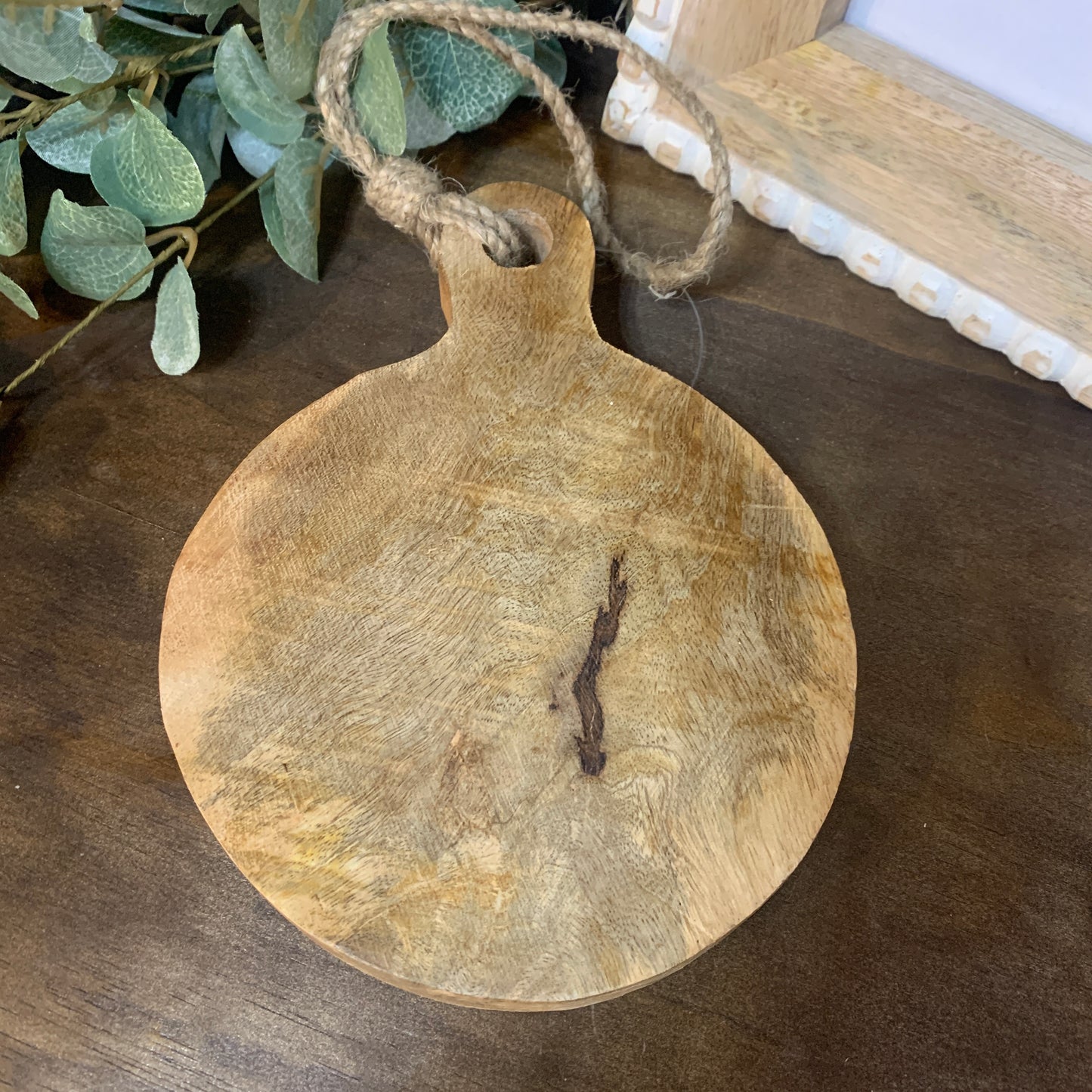 Round Small Wood Board