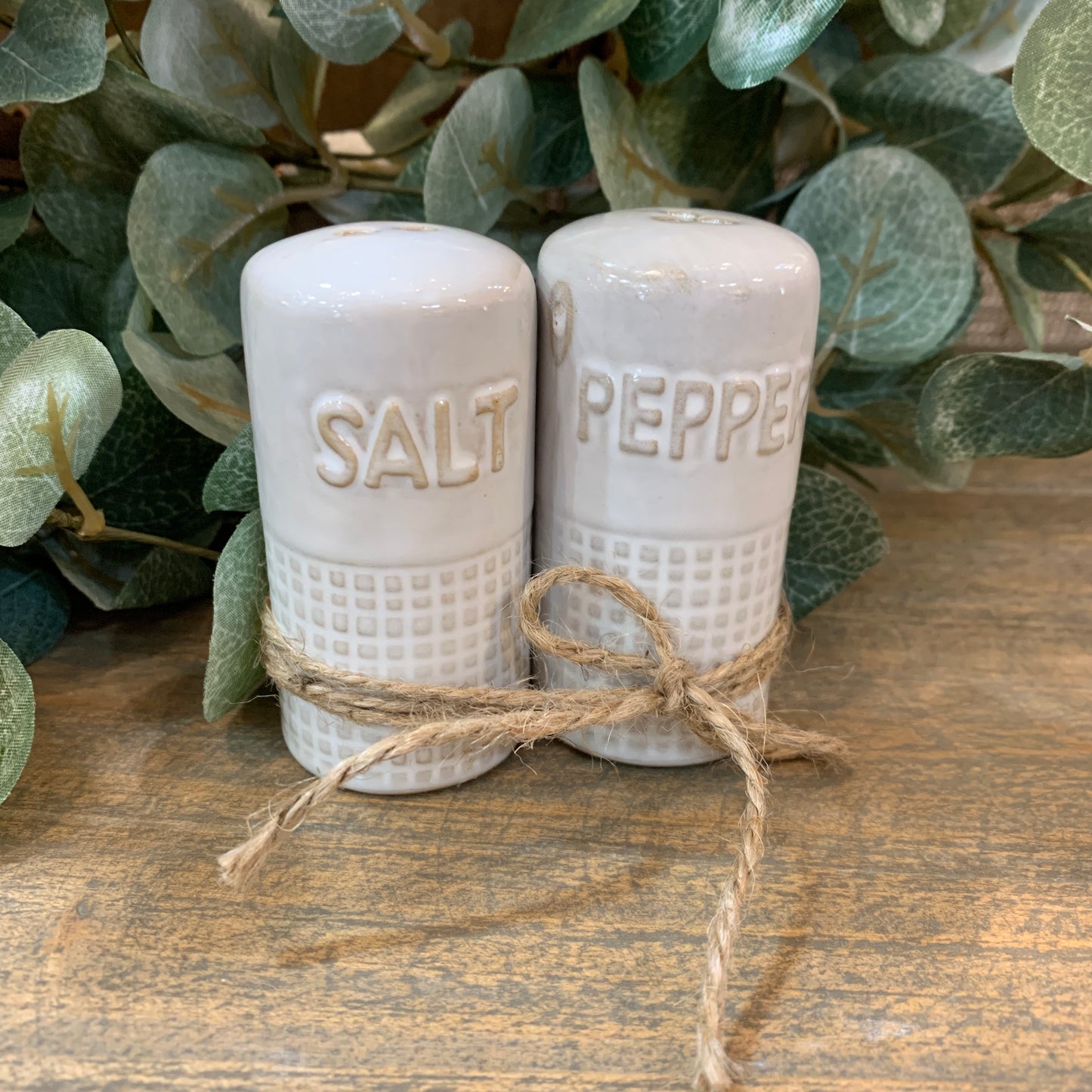 Ceramic Salt and Pepper Shakers
