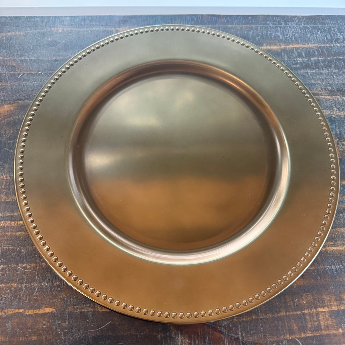 Plate Charger - Bronze