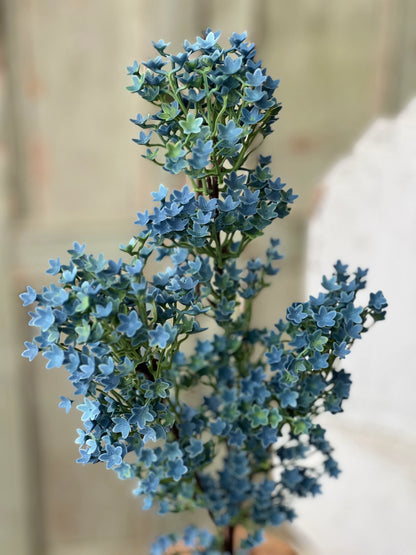 Andromeda Buds Spray Blue - 28"