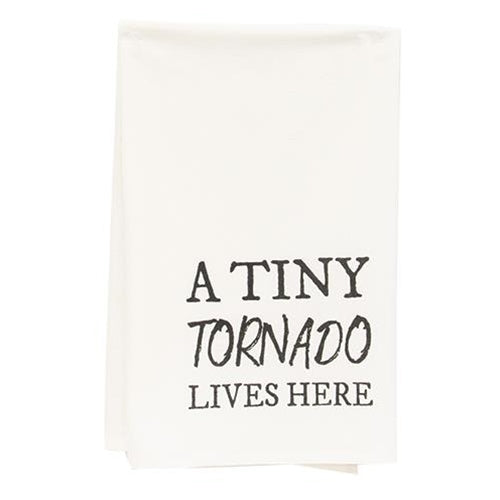 A Tiny Tornado Dish Towel