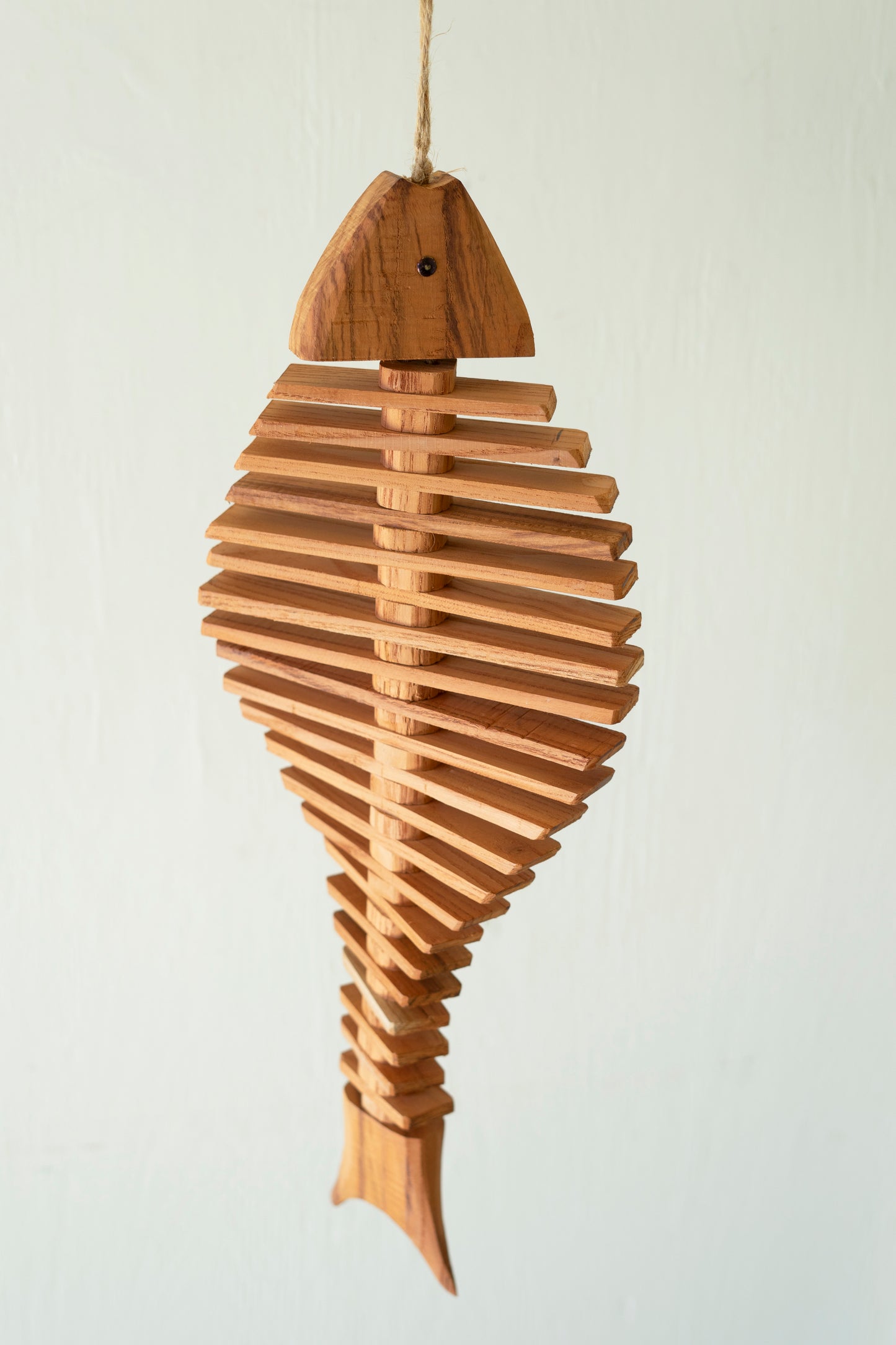 Hanging Wooden Fish Decor