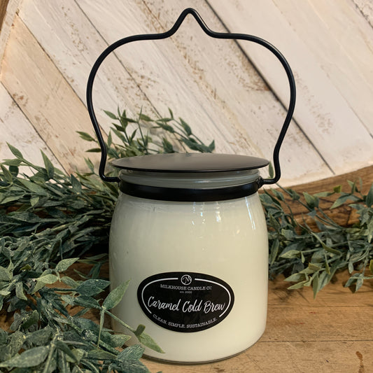 Caramel Cold Brew Jar Candle - 16 oz