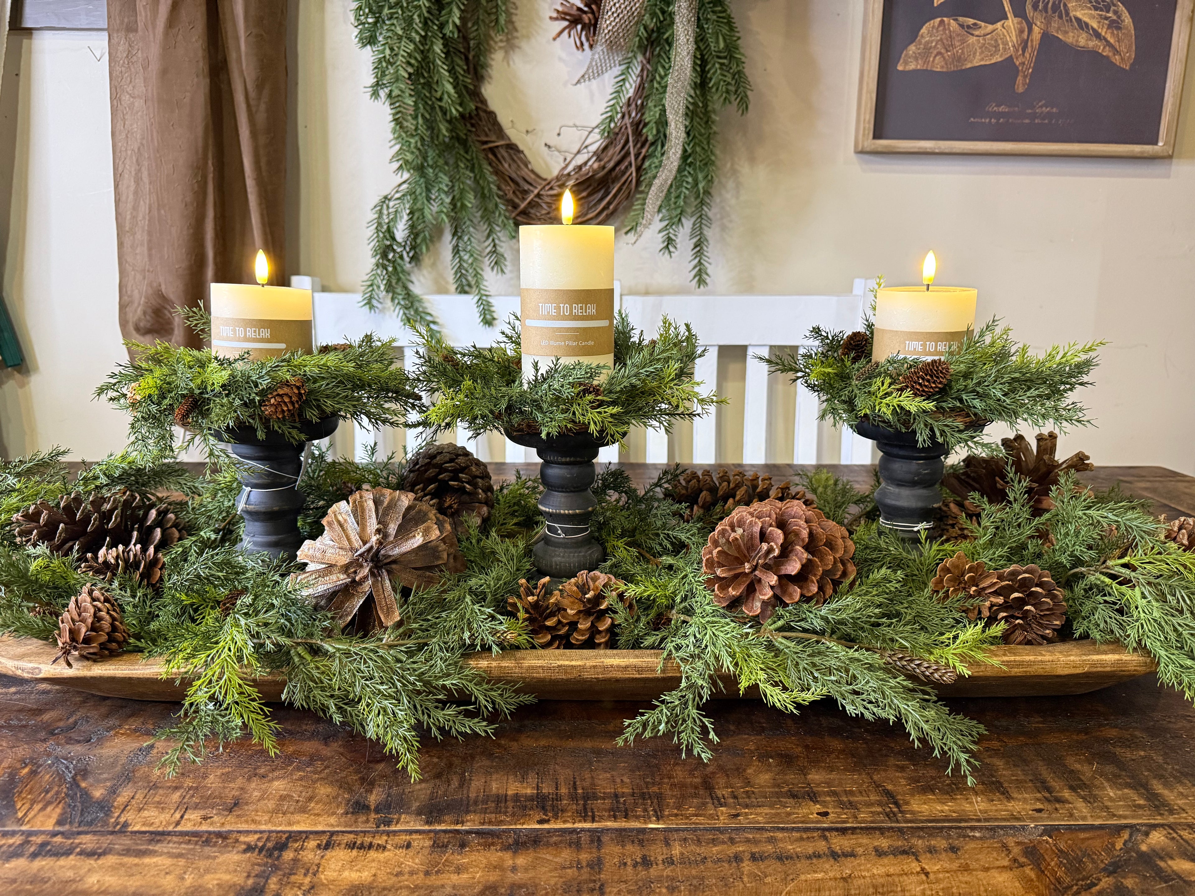 Holiday Centerpiece for dining table