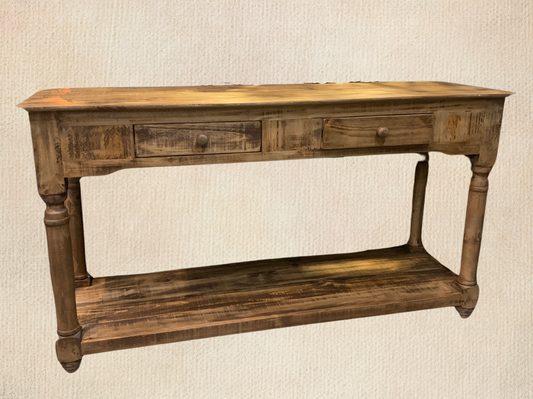 Natural Console Table