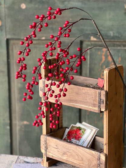 Matte Berry Hanging - 36"