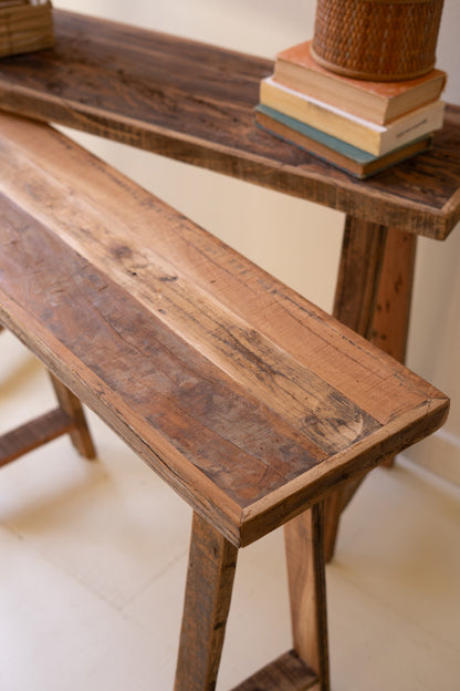 rustic decor - modern rustic consoles