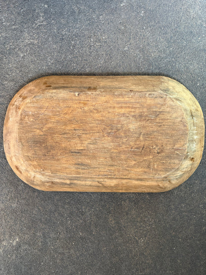 Rustic wood bowl