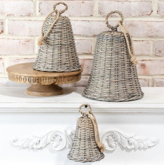 Holiday Willow Bells Set of 3